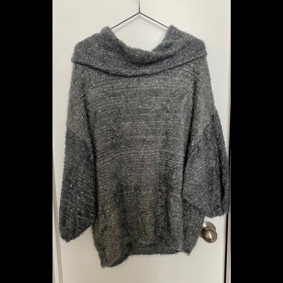 Nine West Jeans Cowl Neck Sweater XL - Picture 2 of 7